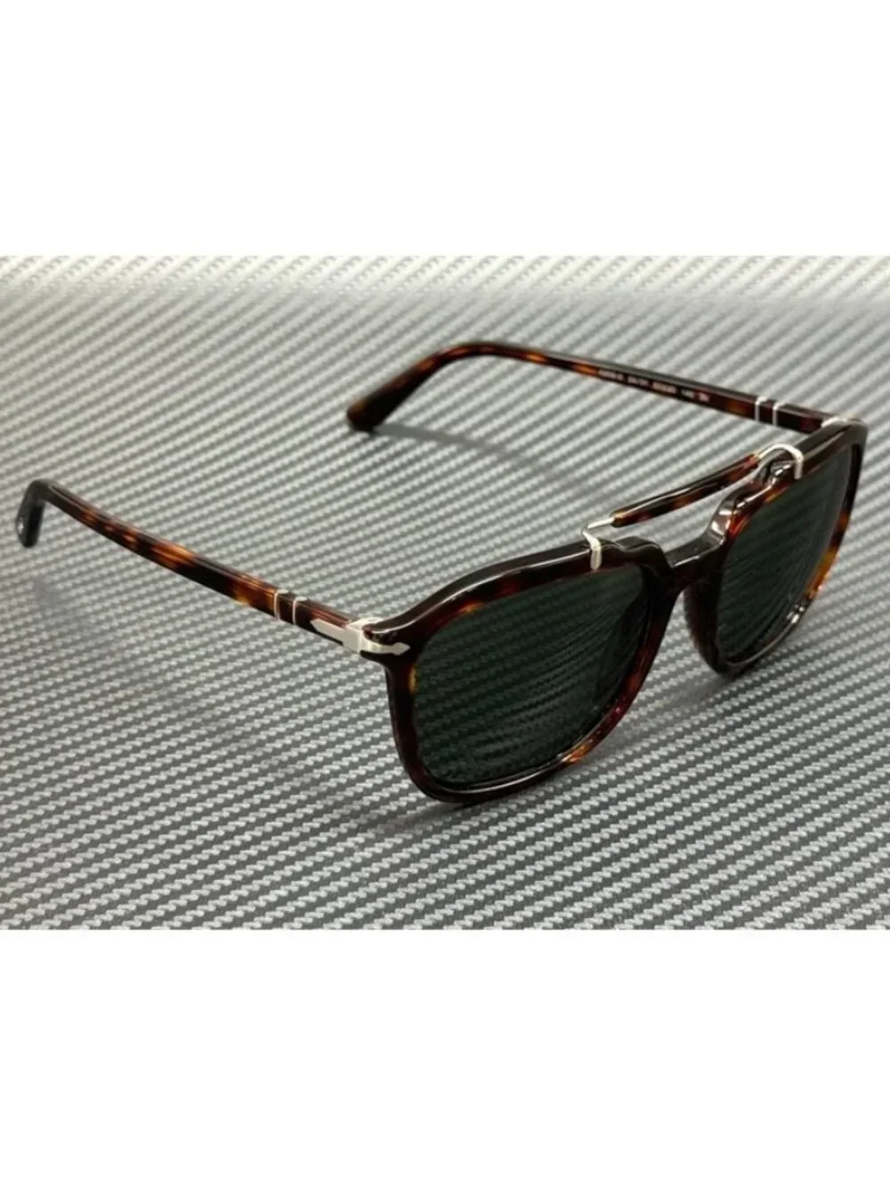 New Persol Men Havana Sunglasses 55-20-140